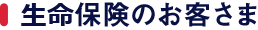 生命保険のお客さま